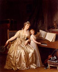 The Piano Lesson, Girard - 1810